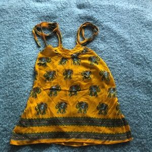 Women dress mini quincksand size small and blouse